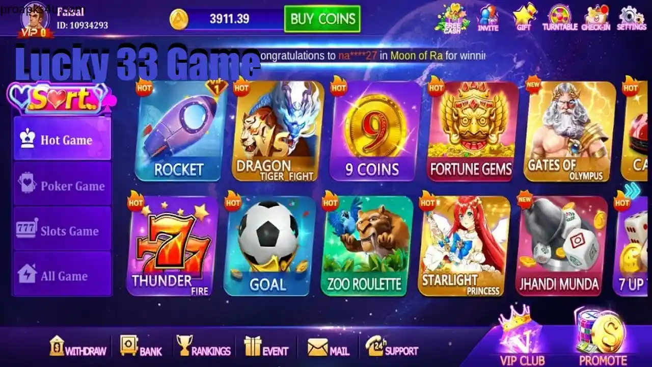 Lucky 33 Game APK